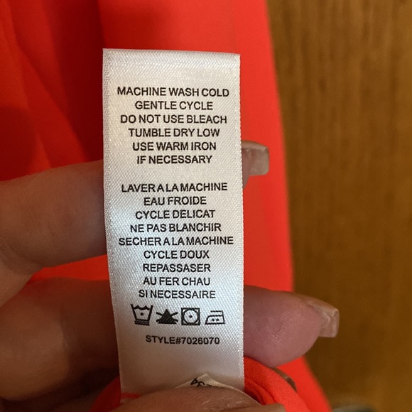 CeCe size large coral blouse - Picture 3 of 4